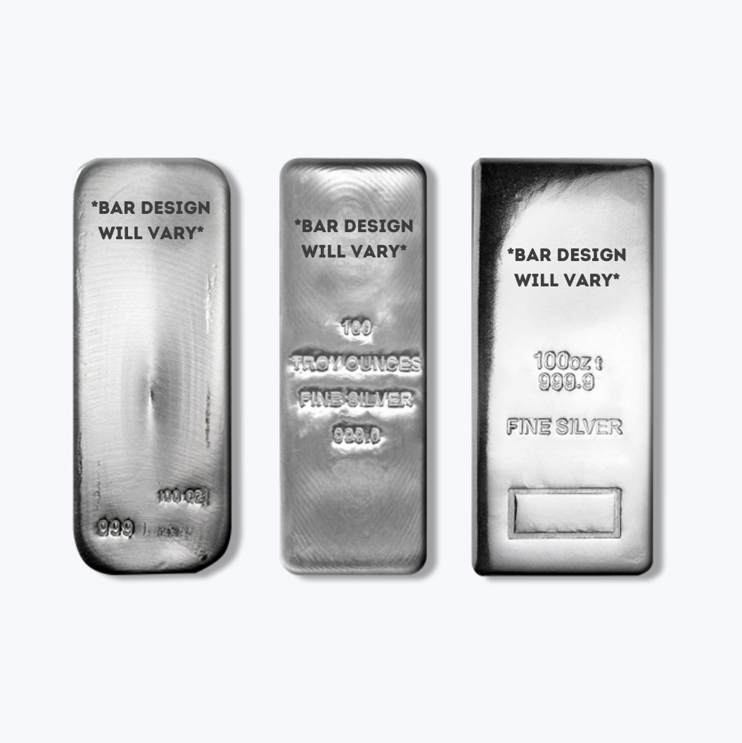 100 oz Silver Bar