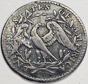 1795 Flowing Hair Half Dime . . . . VF scratched