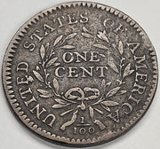 1796 Reverse of 1794 Draped Bust Large Cent . . . . Fine/VF