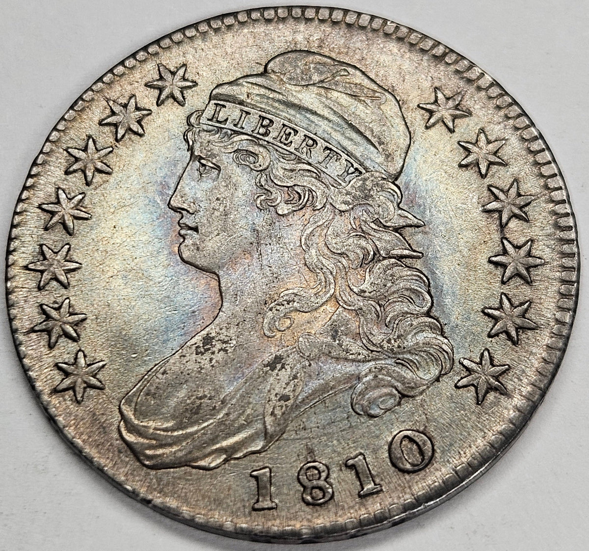 1810 Bust Half . . . . Choice About Uncirculated