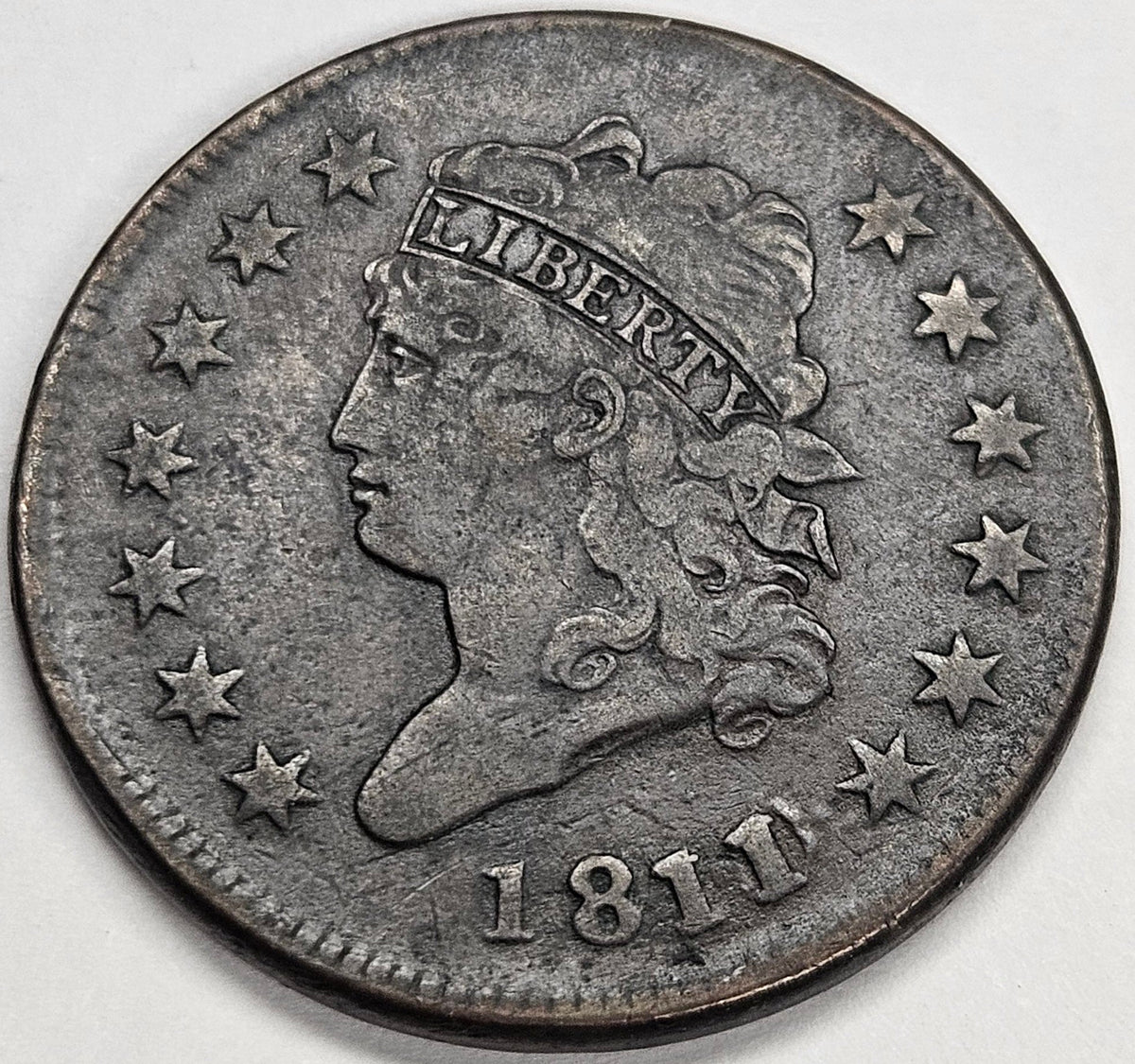 1811/10 Classic Large Cent . . . . Fine/VF