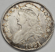 1821 Bust Half . . . . Very Fine