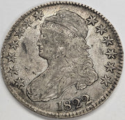 1822 Bust Half . . . . Very Fine