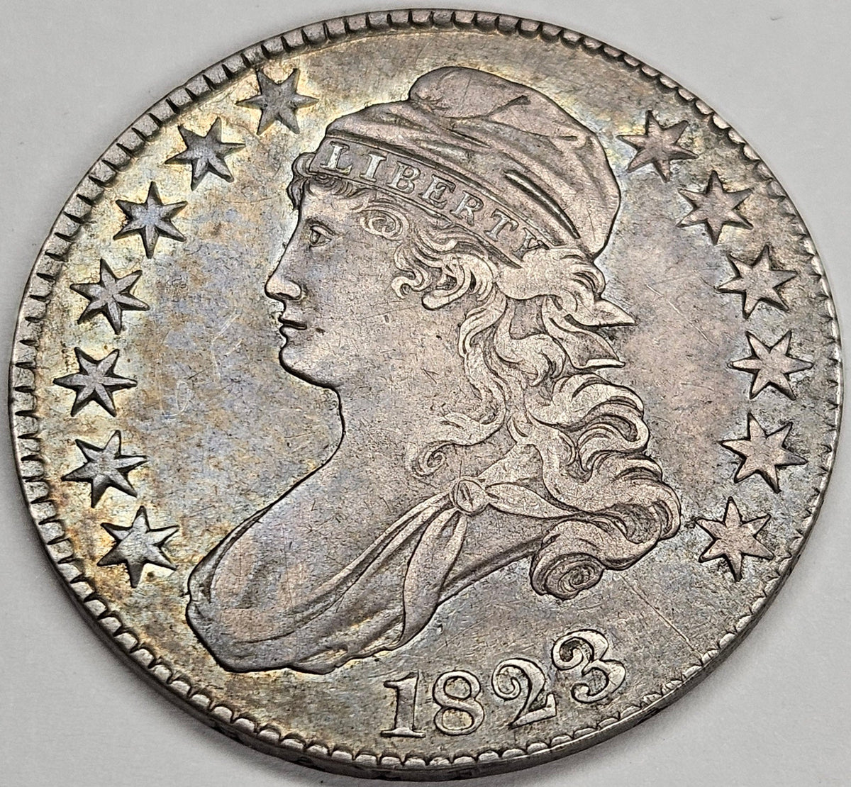 1823 Bust Half . . . . Extremely Fine