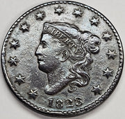 1823 Coronet Head Large Cent . . . . Extremely Fine