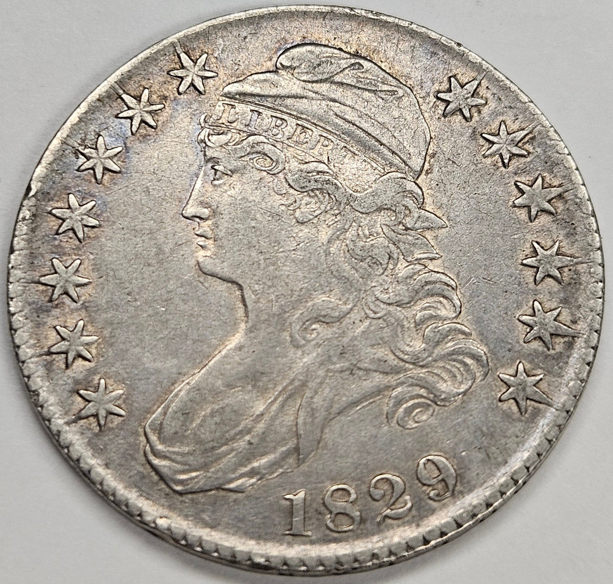 1829 Bust Half . . . . Extremely Fine