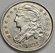 1834 Bust Dime . . . . Choice About Uncirculated