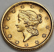 1853 $1.00 Liberty Gold . . . . Choice About Uncirculated