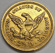 1853 $2.50 Liberty Gold . . . . Choice About Uncirculated