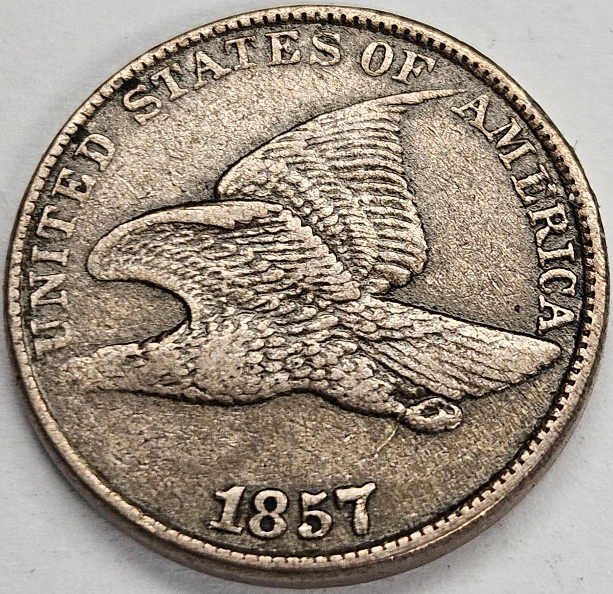 1857 Flying Eagle Cent . . . . Extremely Fine
