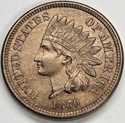 1860 Copper-Nickel Indian Cent . . . . Choice Brilliant Uncirculated