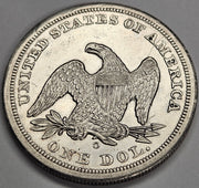 1860-O Seated Liberty Dollar . . . . Choice Brilliant Uncirculated