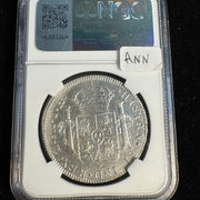 1809 Mo-TH Mexico 8 Reales, Atlantic Sands Shipwreck aka Coconut Wreck, NGC certified