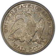1873 Liberty Seated Half Dollar w/ Arrows (XF)