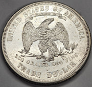 1877-S Trade Dollar . . . . Choice About Uncirculated