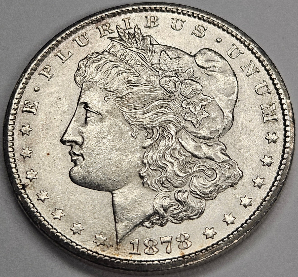 1878-CC Morgan Dollar . . . . Choice Brilliant Uncirculated