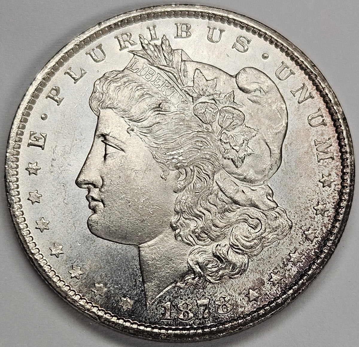 1878-CC Morgan Dollar . . . . Gem Brilliant Uncirculated