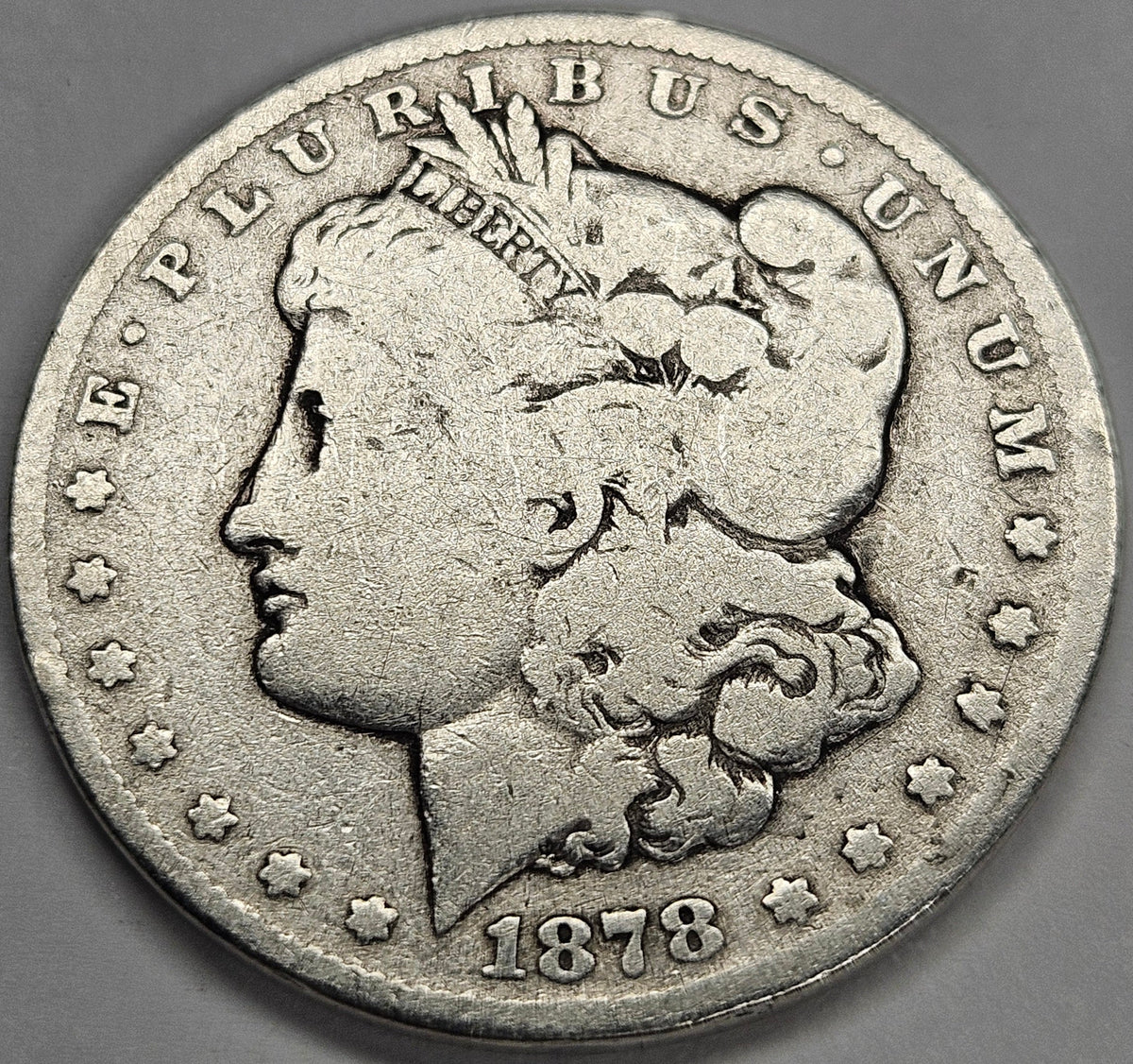1878-CC Morgan Dollar . . . . Very Good