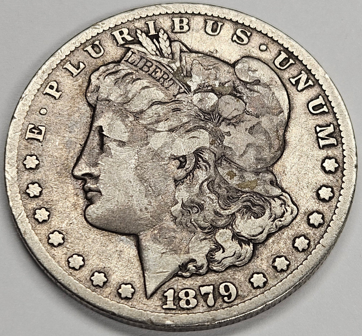 1879-CC Capped CC Morgan Dollar . . . . Fine