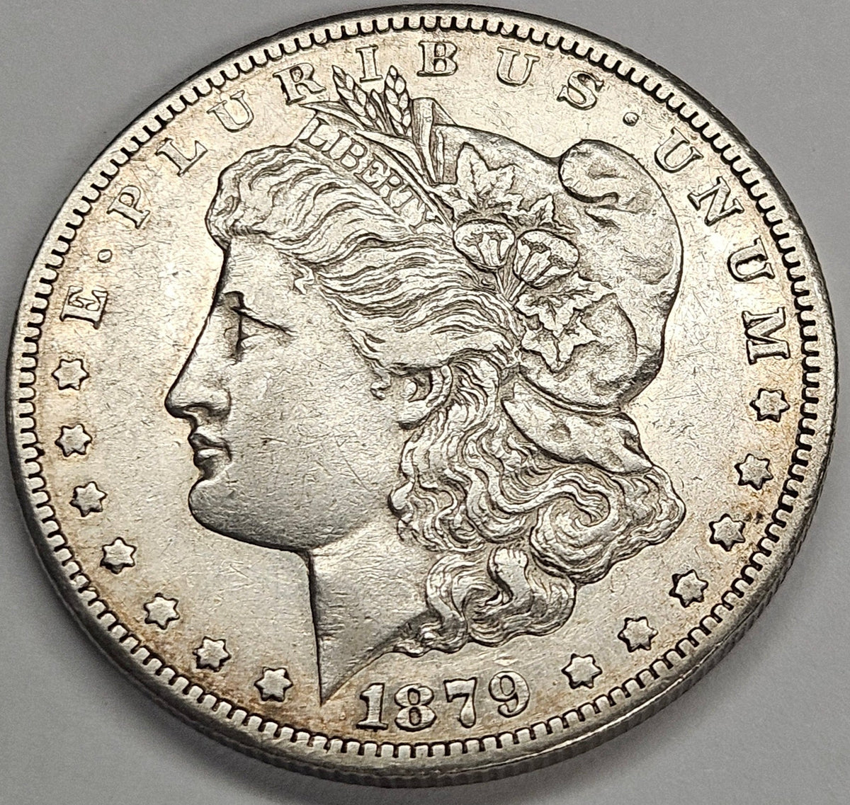 1879-CC Morgan Dollar . . . . Choice About Uncirculated