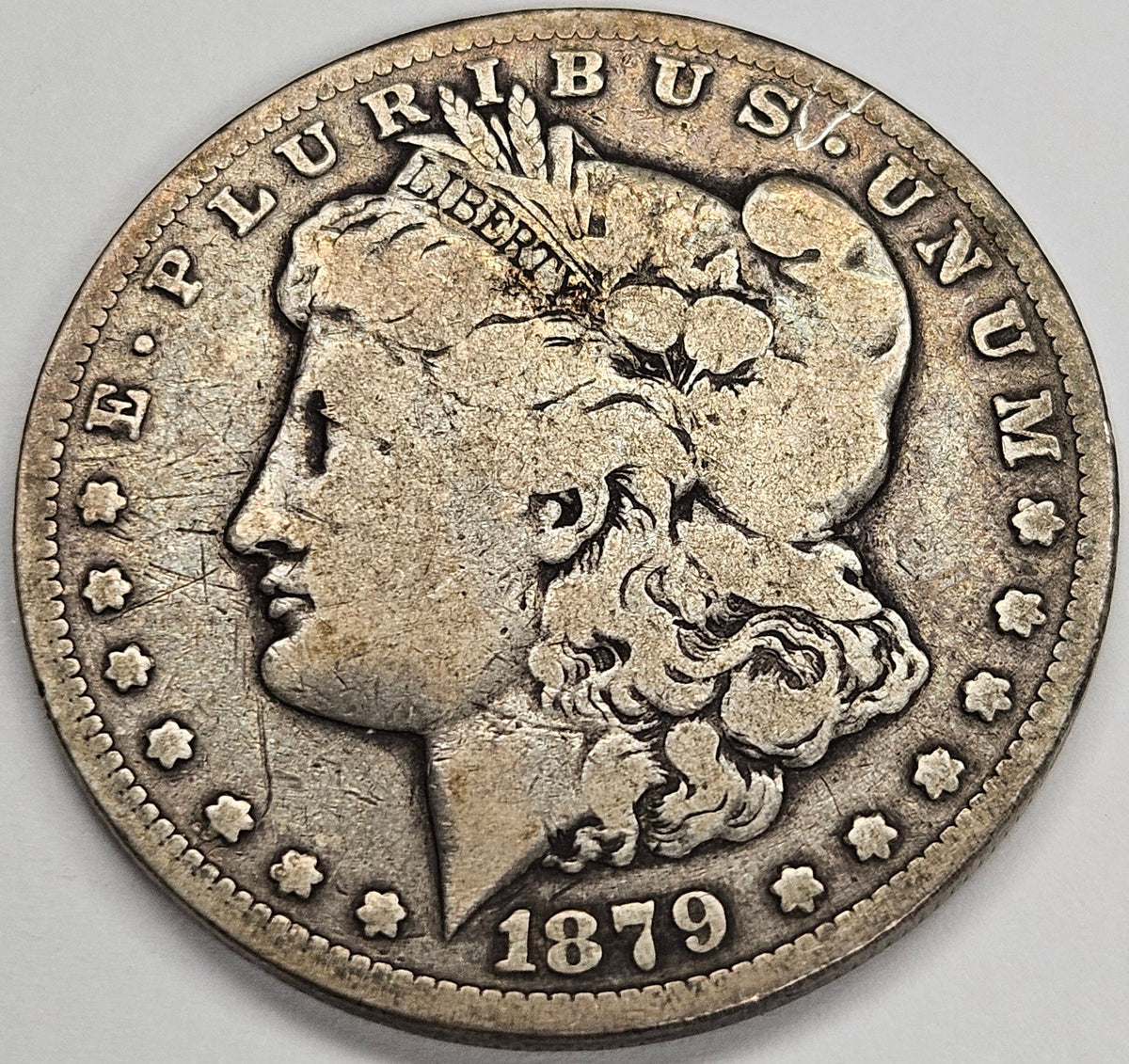 1879-CC Clear CC Morgan Dollar . . . . Fine