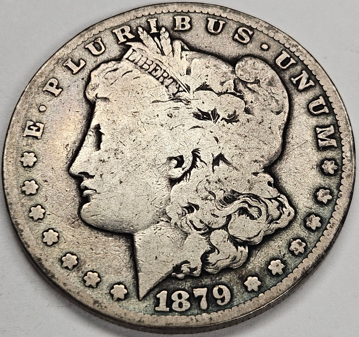 1879-CC Morgan Dollar . . . . Fine