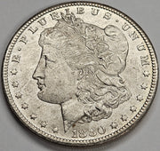1880-CC Reverse of 1878 Morgan Dollar . . . . Select BU+