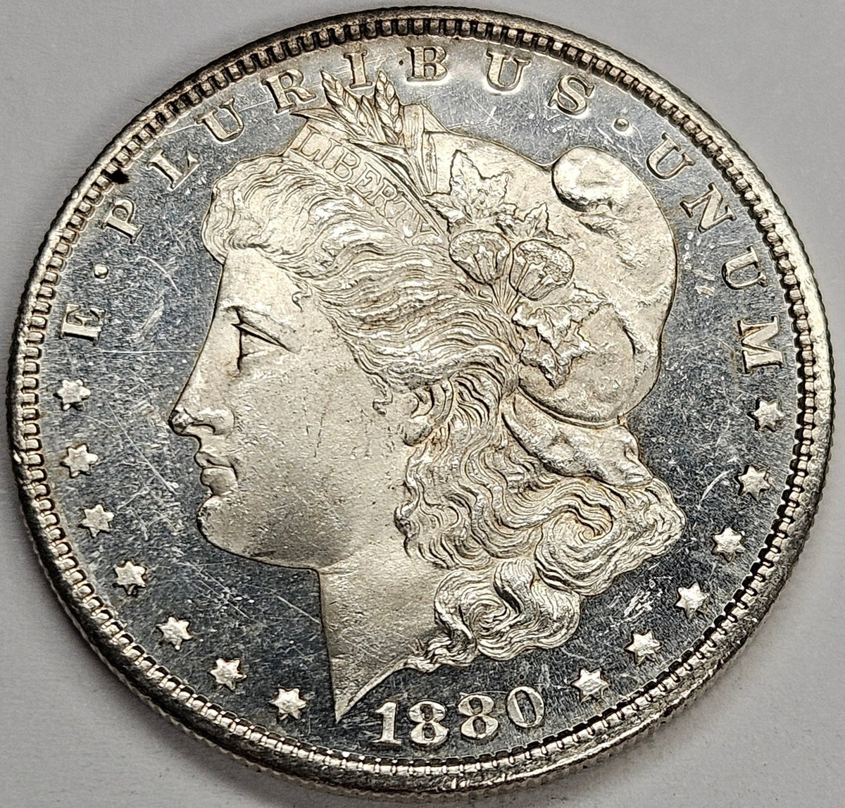 1880-S Morgan Dollar . . . . Choice BU Deep Mirror Prooflike