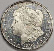 1880-S Morgan Dollar . . . . Choice BU Deep Mirror Prooflike