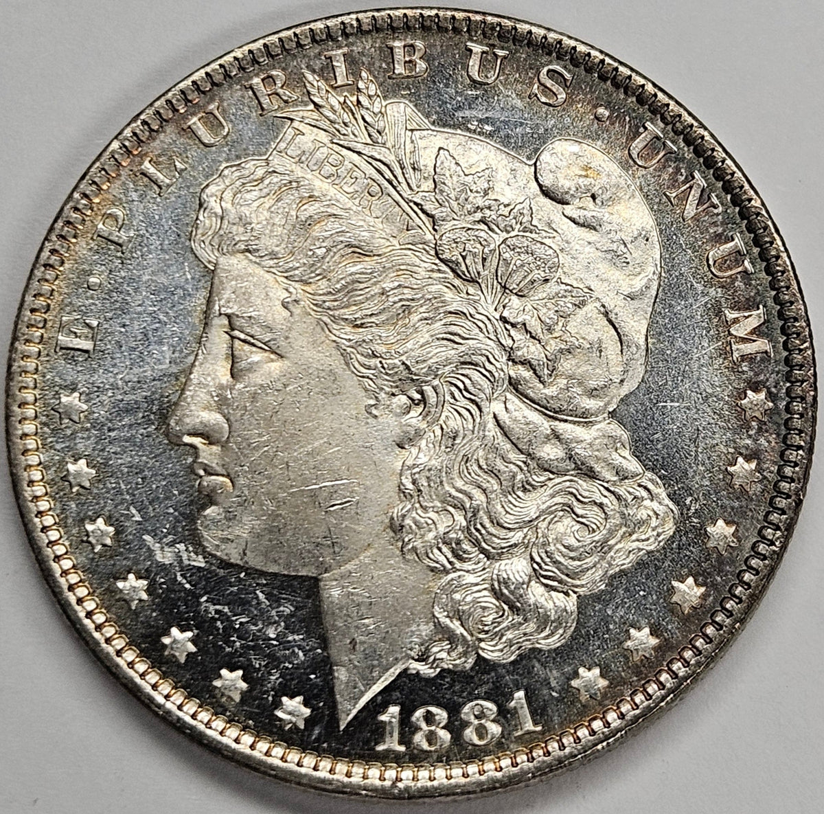1881-O Morgan Dollar . . . . Choice BU Deep Mirror Prooflike