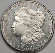 1881-S Morgan Dollar . . . . Choice BU Prooflike