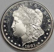 1881-S Morgan Dollar . . . . Gem BU Deep Mirror Prooflike