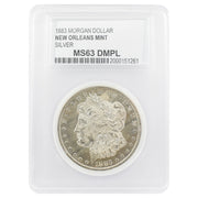1883-O Morgan Dollar MS63 DMPL PCC