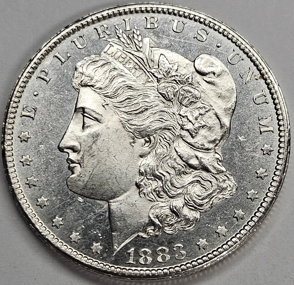 1883-CC Morgan Dollar . . . . Choice BU+ Prooflike