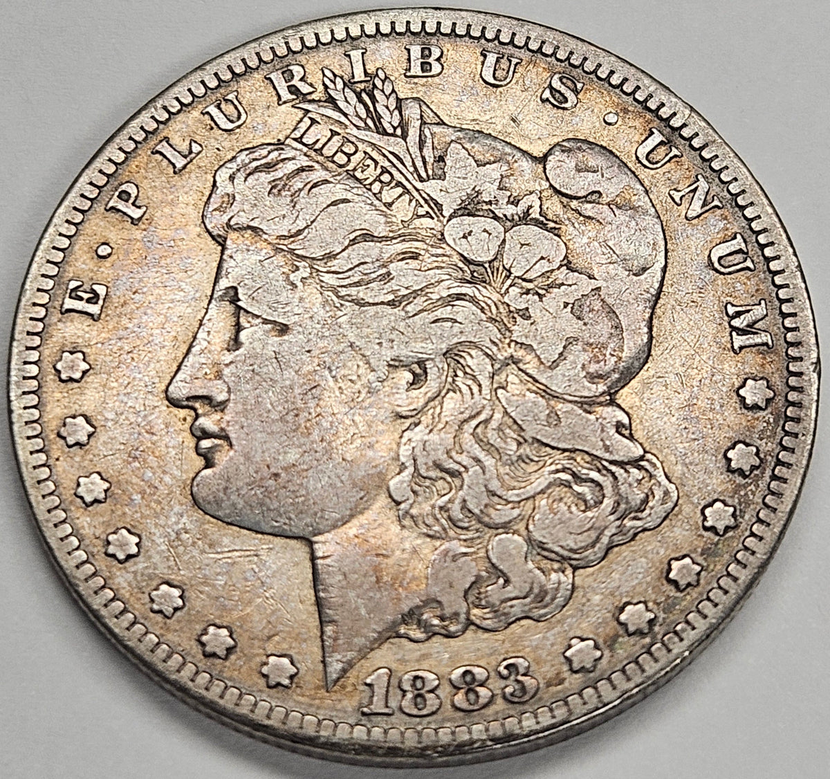 1883-CC Morgan Dollar . . . . Fine/VF