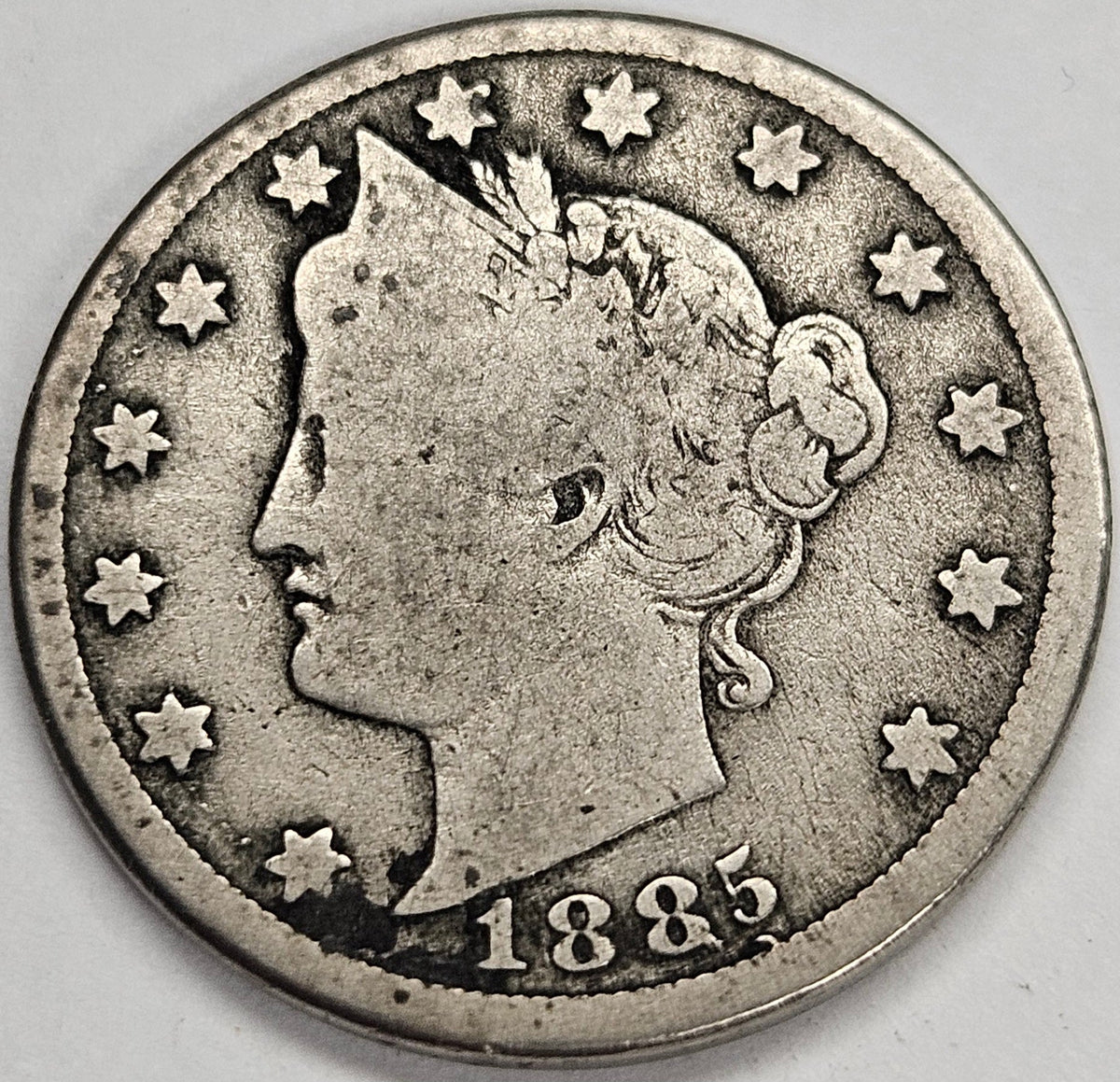 1885 Liberty Nickel . . . . Very Good