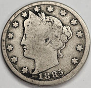 1885 Liberty Nickel . . . . Very Good