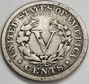 1885 Liberty Nickel . . . . Very Good