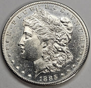 1885-S Morgan Dollar . . . . Choice BU Semi-prooflike