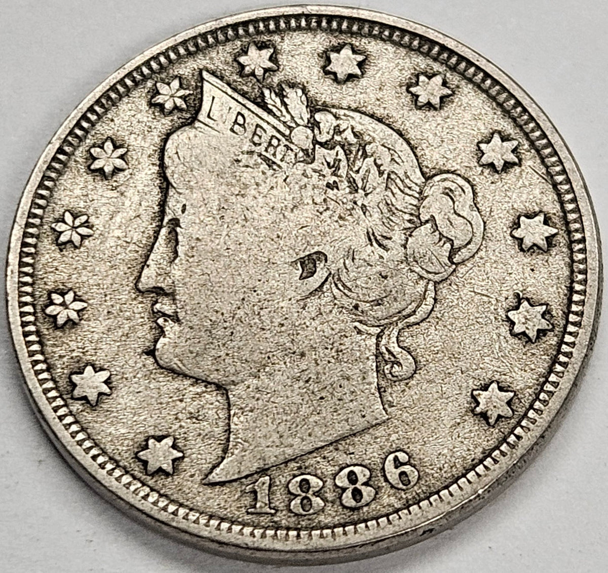 1886 Liberty Nickel . . . . Very Fine
