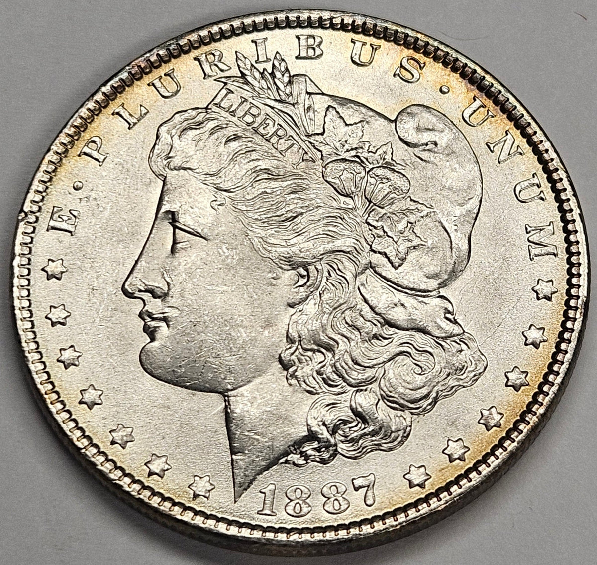 1887 Morgan Dollar . . . . Gem BU+