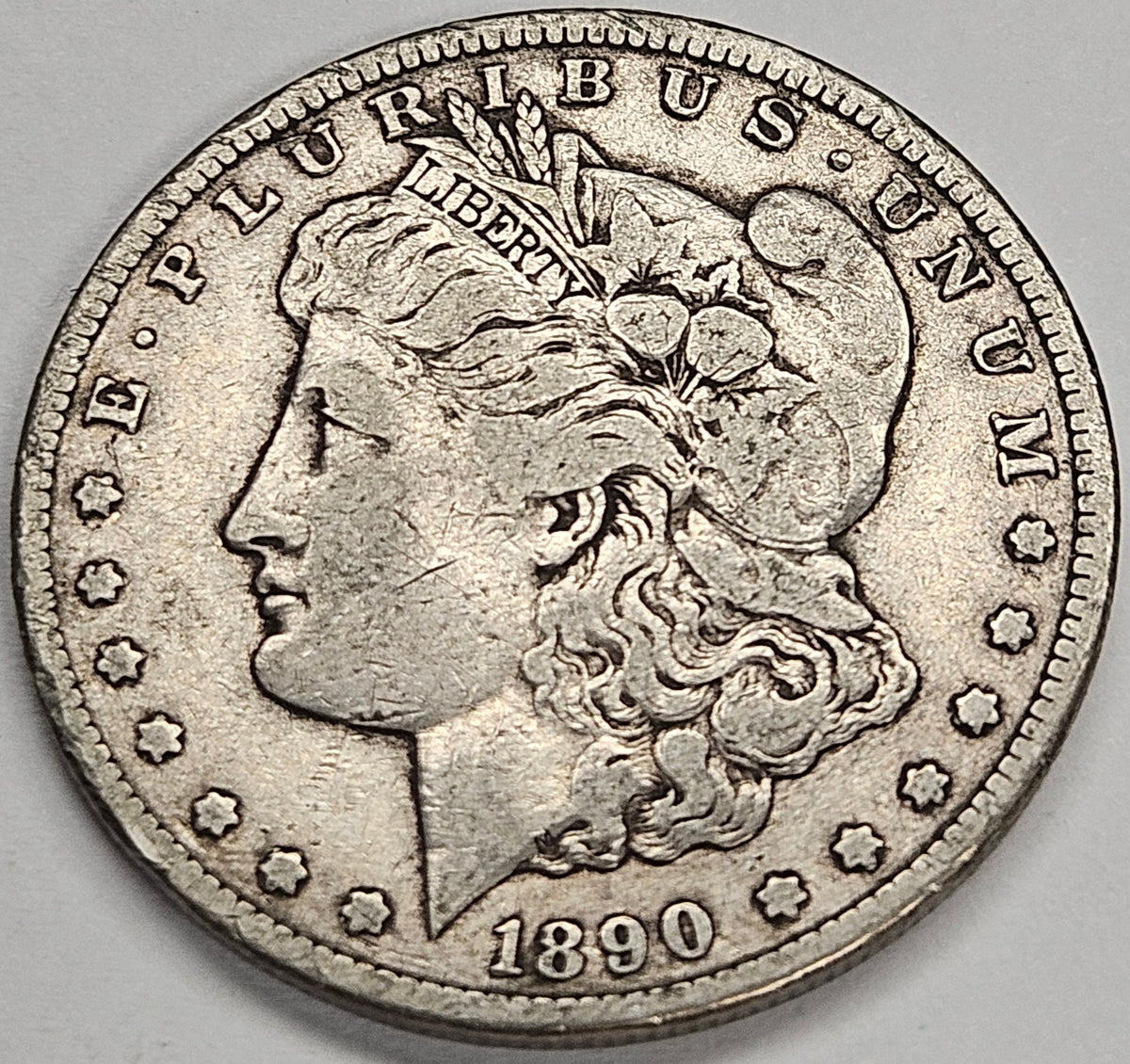 1890-CC Morgan Dollar . . . . Very Fine