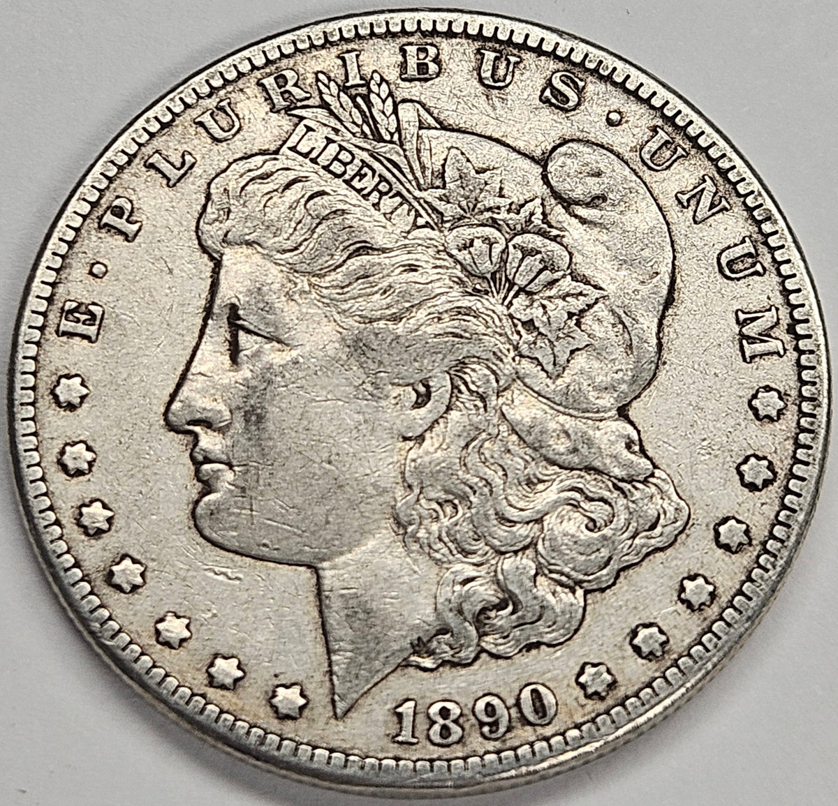 1890-CC Morgan Dollar . . . . Extremely Fine