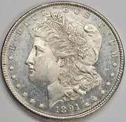 1891-S Morgan Dollar . . . . Choice BU Prooflike