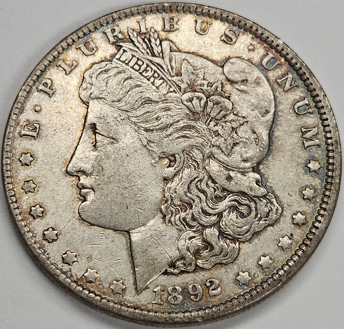 1892 Morgan Dollar . . . . Choice About Uncirculated