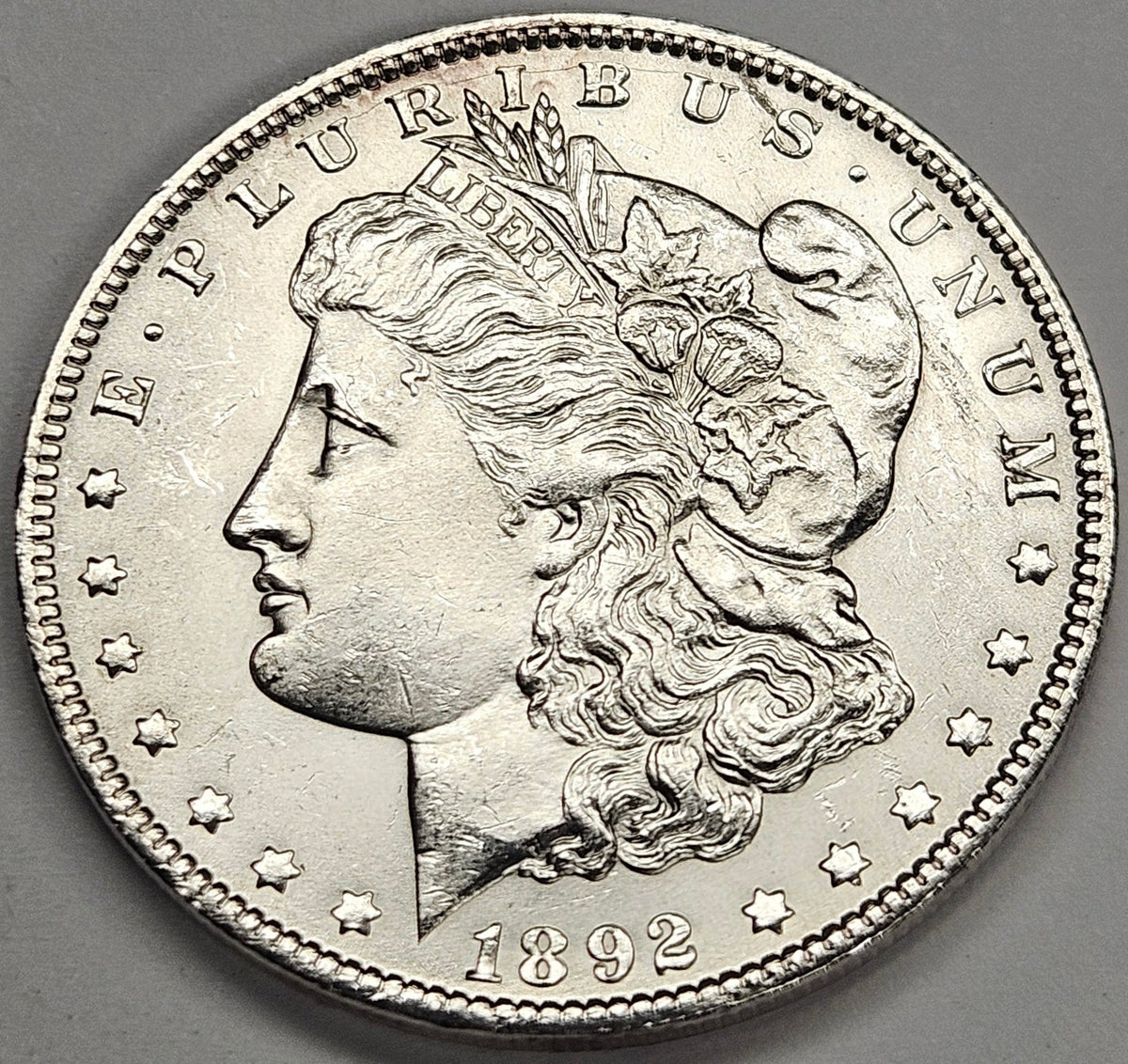 1892 Morgan Dollar . . . . Gem Brilliant Uncirculated
