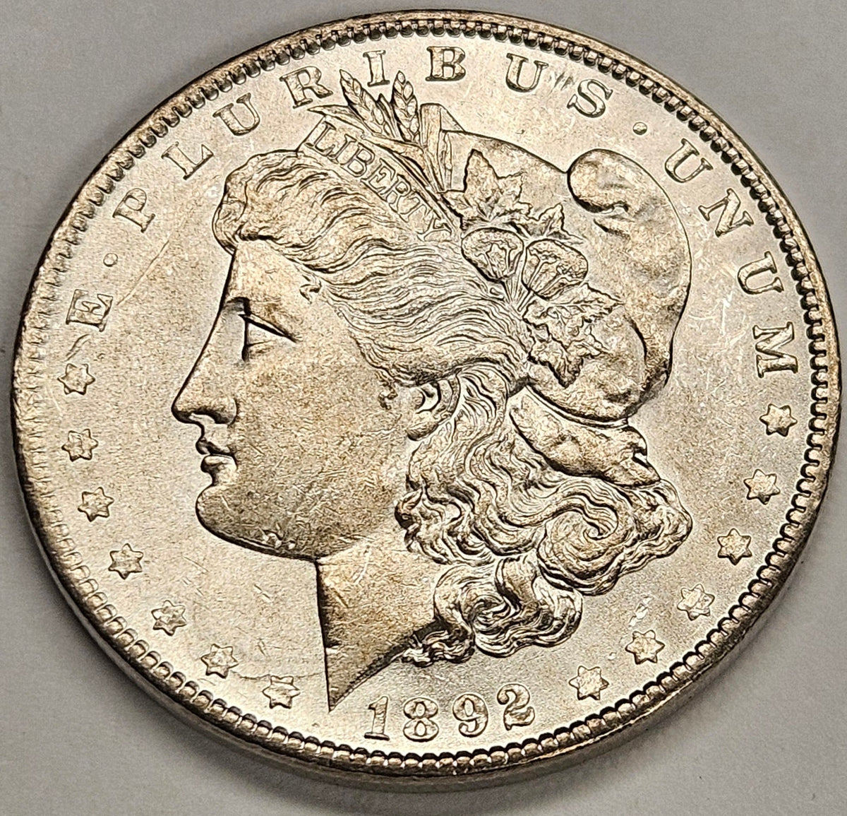 1892 Morgan Dollar . . . . Select BU+