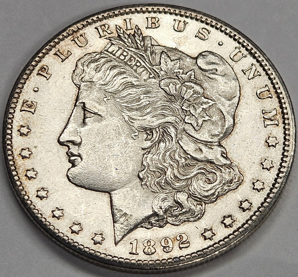 1892-CC Morgan Dollar . . . . Select Brilliant Uncirculated