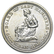1893 Isabella Commemorative Quarter - AU Details