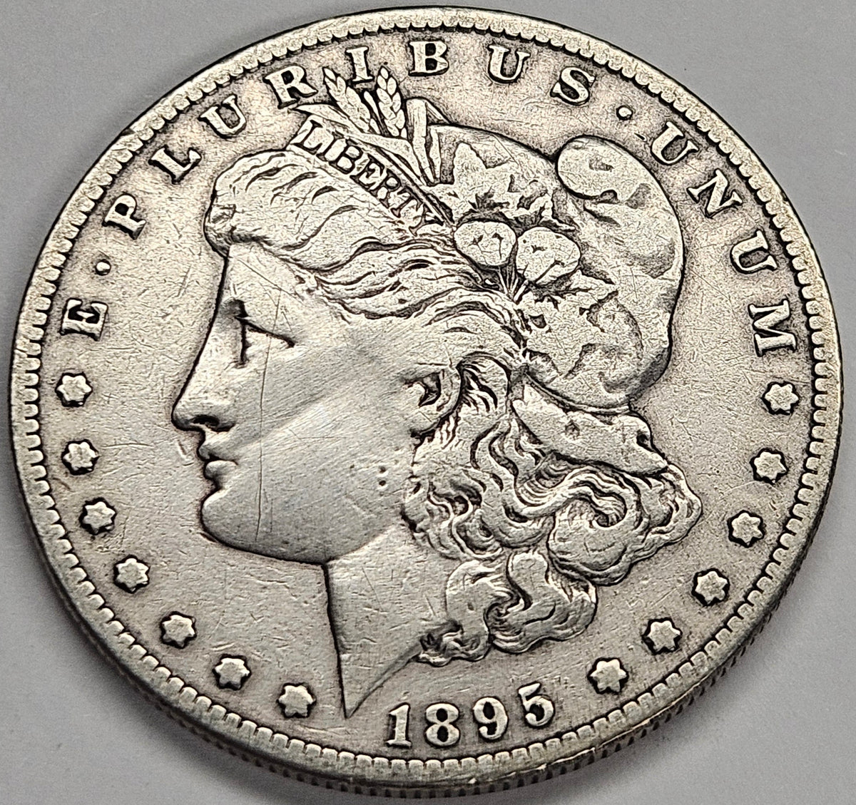 1895-S Morgan Dollar . . . . VF reverse cut